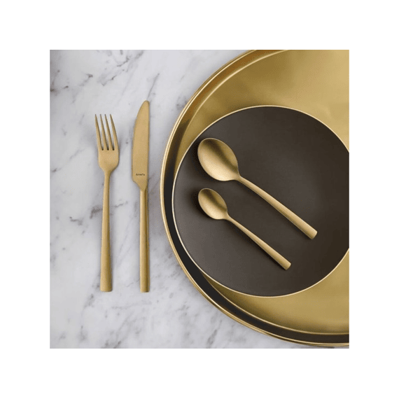Amefa Manille Vintage Bestek 16-delig Mat Goud