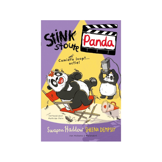 Stinkstoute Panda Camiera Loopt. Actie