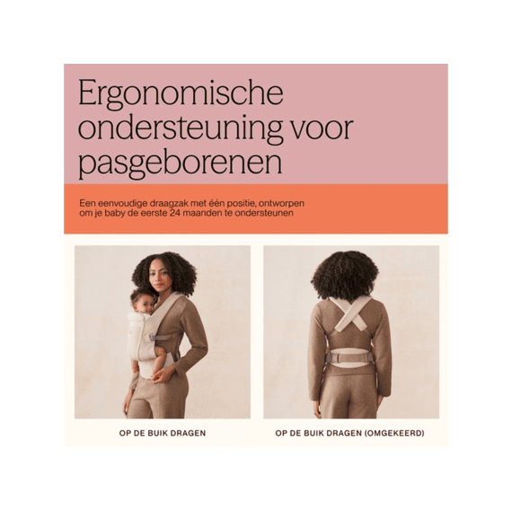 Ergobaby Draagzak Omni Lite Mesh Onyx Black