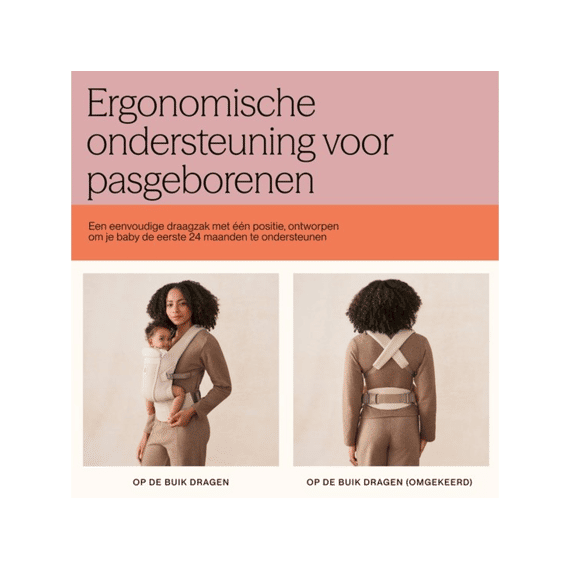 Ergobaby Draagzak Omni Lite Mesh Pearl Grey