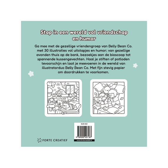 Kleurboek Cozy & Cute Met Friends