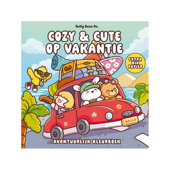 Kleurboek Cozy & Cute Op Vakantie