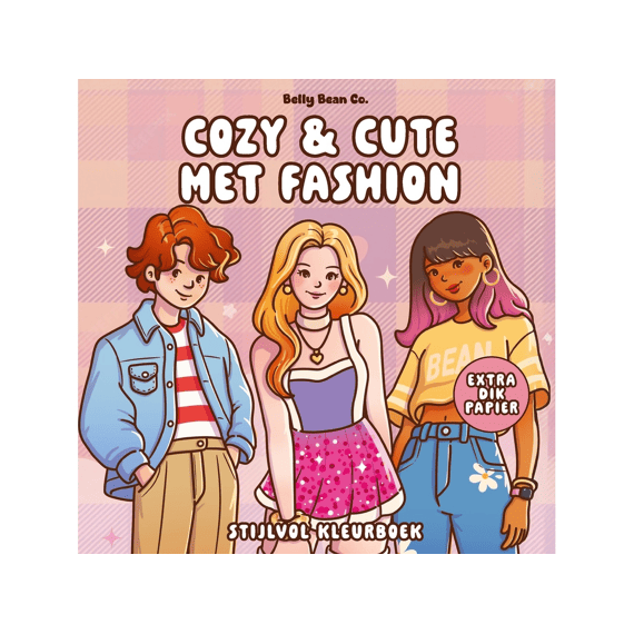 Kleurboek Cozy & Cute Met Fashion