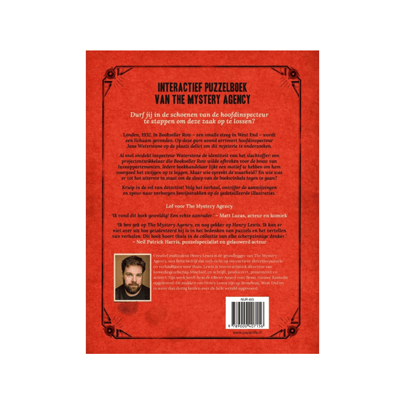 Puzzelboek De Boekwinkelmoord