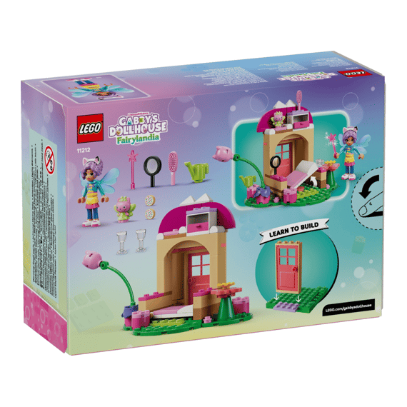 Lego Gabbys Dollhouse 11212 Kitty Fees Tuinhuisje