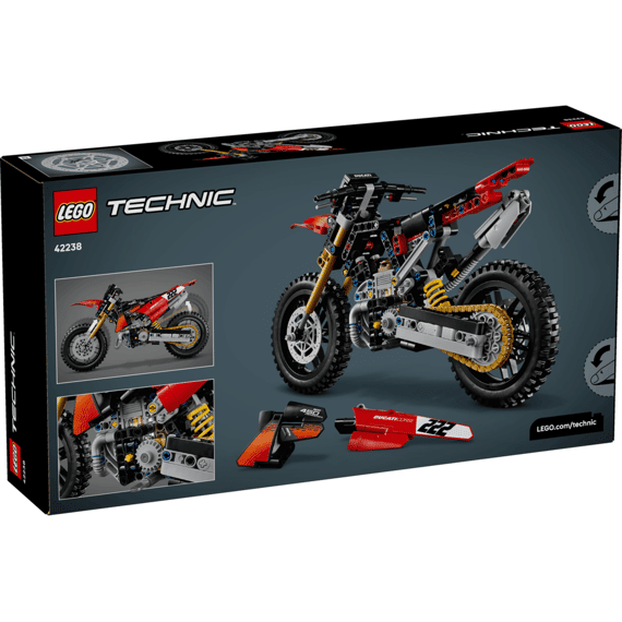 Lego Technic 42238 Ducati Desmo 450 Mx Factory Motor