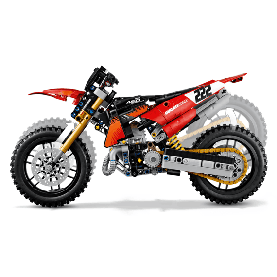 Lego Technic 42238 Ducati Desmo 450 Mx Factory Motor