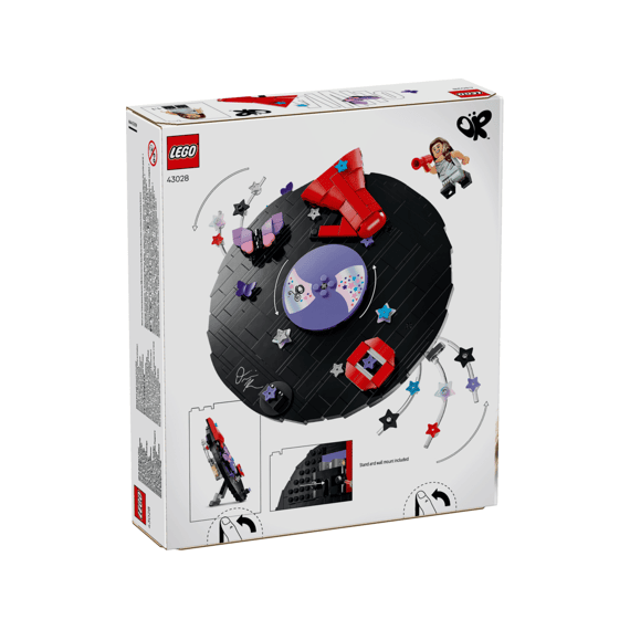 Lego Music Edition 43028 Olivia Rodrigo's vinylplaat