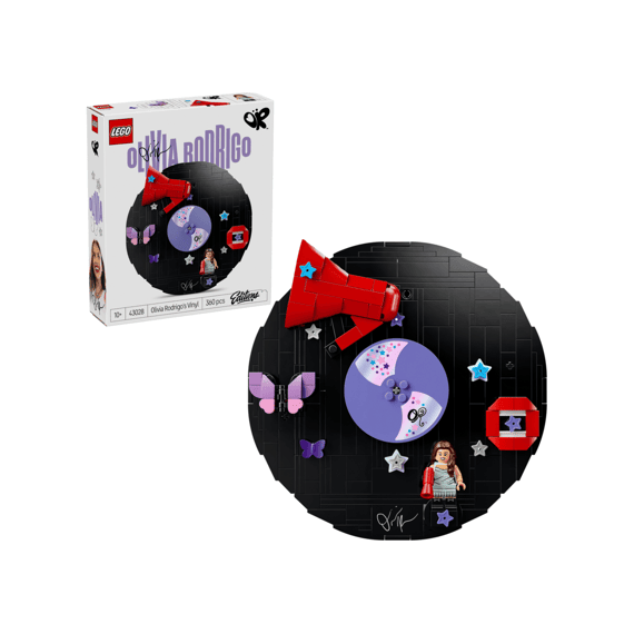 Lego Music Edition 43028 Olivia Rodrigo's vinylplaat