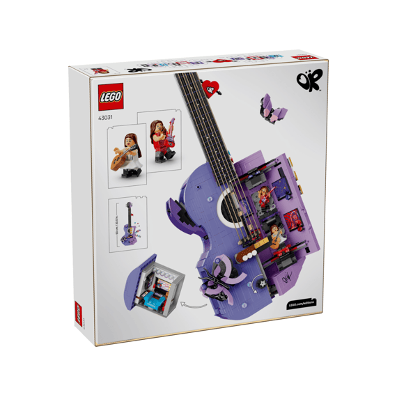 Lego Music Edition 43031 Olivia Rodrigo's dubbele gitaar