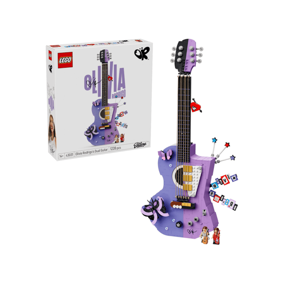 Lego Music Edition 43031 Olivia Rodrigo's dubbele gitaar