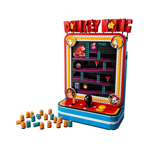 Lego Super Mario 72051 Donkey KongT-arcadekast