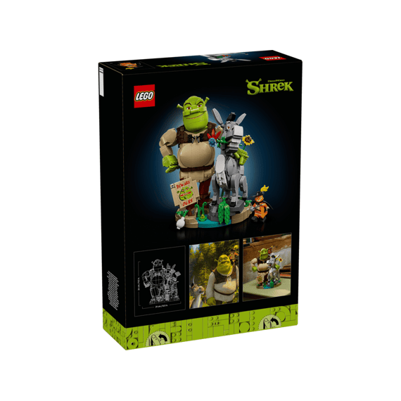 Lego Shrek 72423 Shrek, Donkey En Gelaarsde Kat