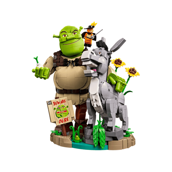 Lego Shrek 72423 Shrek, Donkey En Gelaarsde Kat