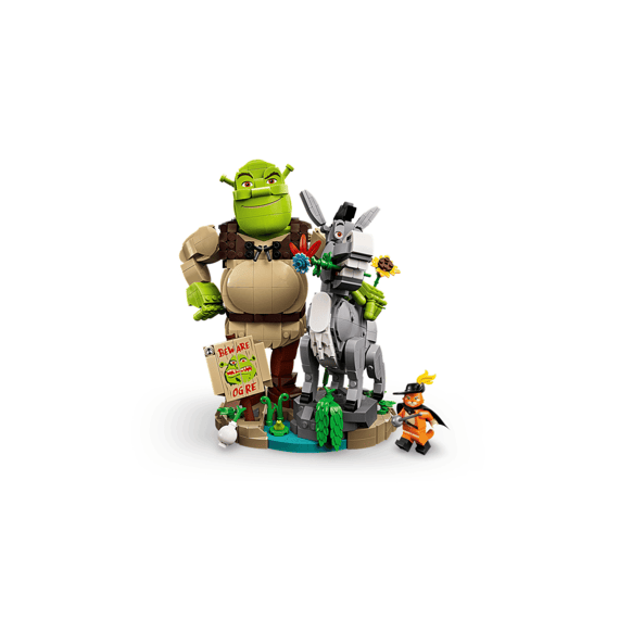 Lego Shrek 72423 Shrek, Donkey En Gelaarsde Kat