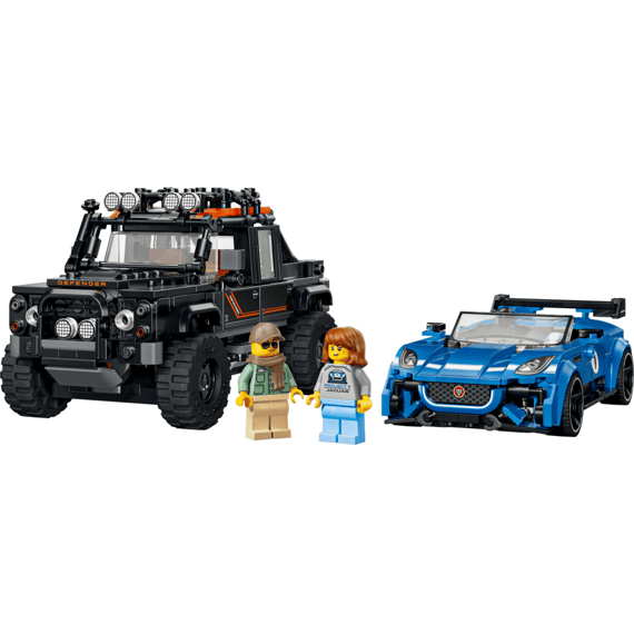 Lego Speed Champions 77264 Jaguar Project 7 En Land Rover Defender