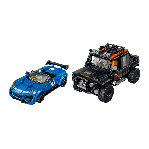 Lego Speed Champions 77264 Jaguar Project 7 En Land Rover Defender