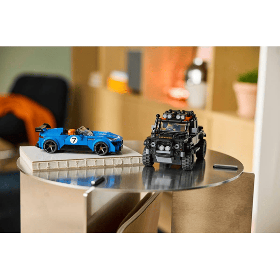 Lego Speed Champions 77264 Jaguar Project 7 En Land Rover Defender
