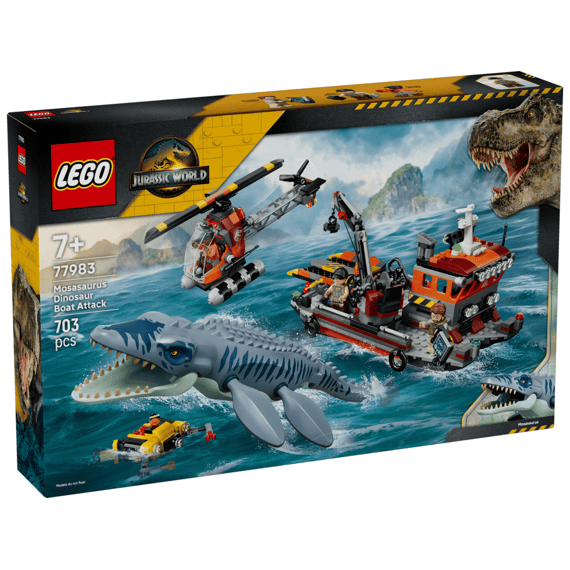 Lego Jurassic World 77983 Mosasaurus Bootaanval