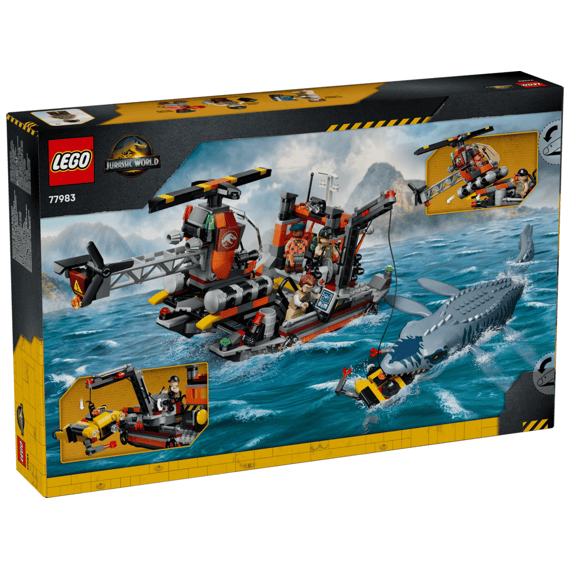 Lego Jurassic World 77983 Mosasaurus Bootaanval