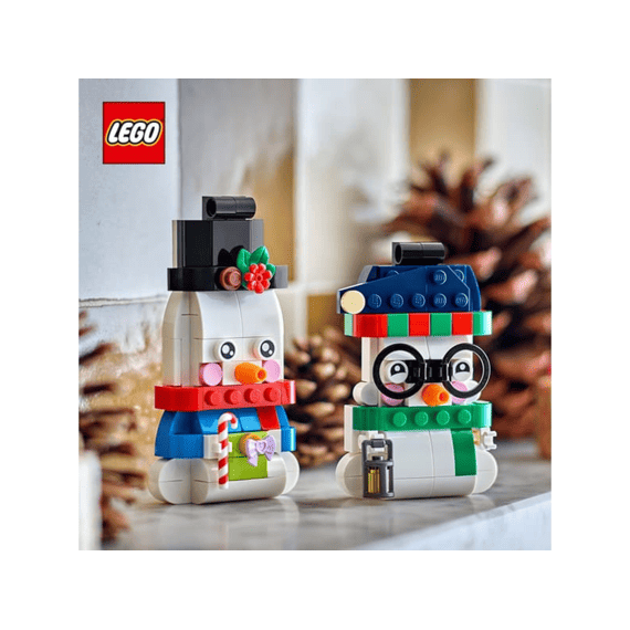 Lego Christmas 40812 Sneeuwpopornamenten