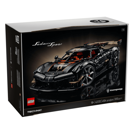 Lego Technic 42232 Koenigsegg Sadairs Spear Madagascar