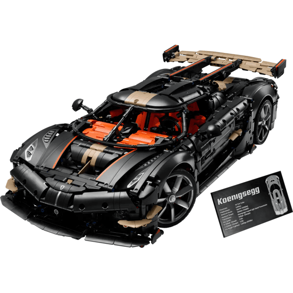Lego Technic 42232 Koenigsegg Sadairs Spear Madagascar