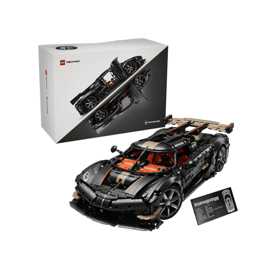 Lego Technic 42232 Koenigsegg Sadairs Spear Madagascar