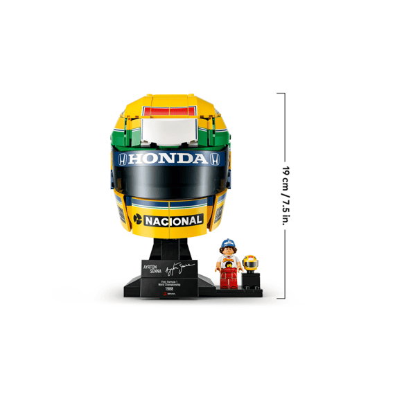 Lego Formula 1 Editions 43024 Helm van Ayrton Senna