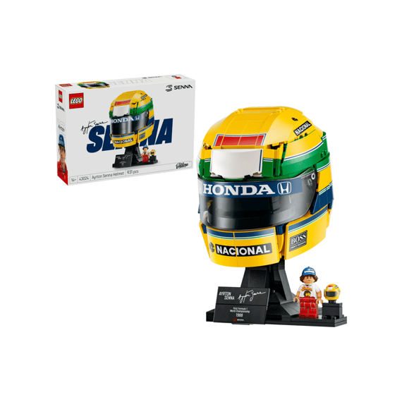 Lego Formula 1 Editions 43024 Helm van Ayrton Senna