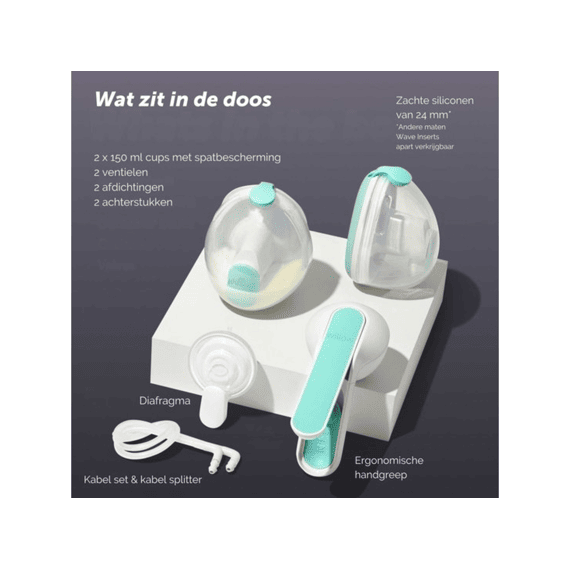 Elvie Wave Handkolf Dubbel