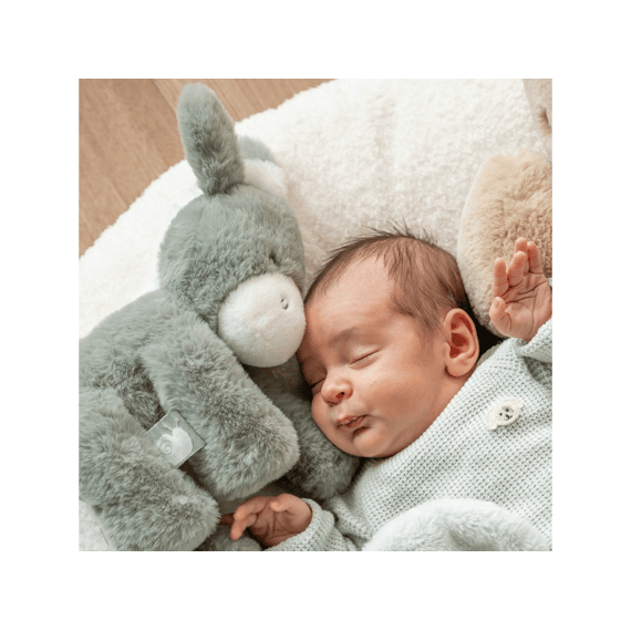 Nattou Loulou Knuffel Ezel Donkergroen