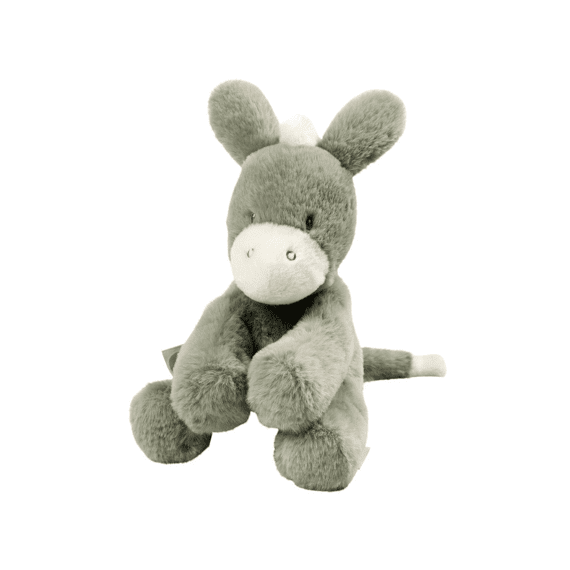 Nattou Loulou Knuffel Ezel Donkergroen