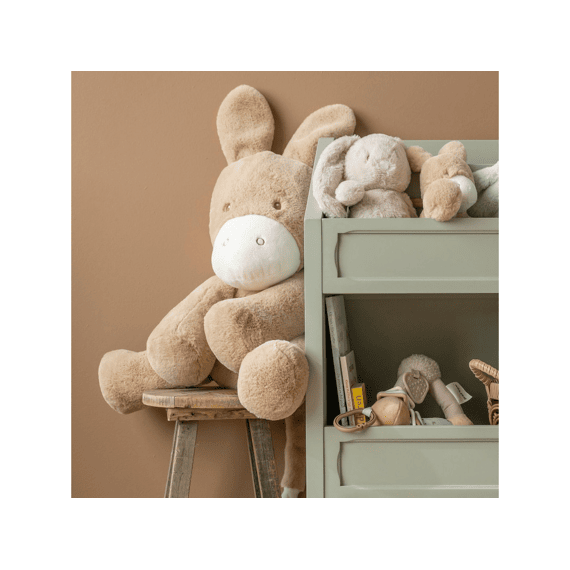 Nattou Loulou Knuffel Maxi Ezel Karamel 60cm