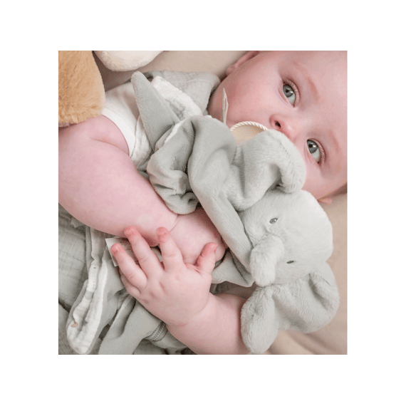 Nattou Loulou Doudou Olifant Lindegroen