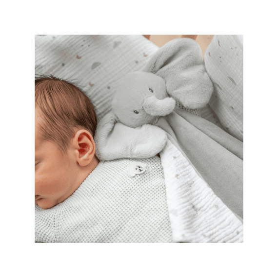 Nattou Loulou Maxi Doudou Olifant Lindegroen