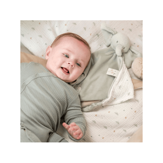 Nattou Loulou Maxi Doudou Olifant Lindegroen