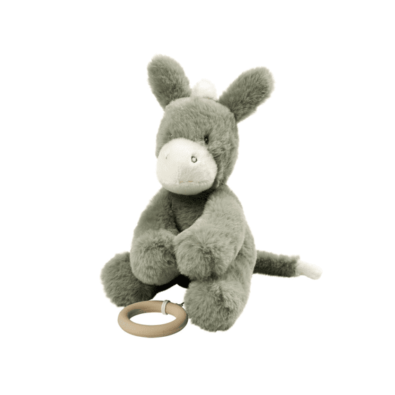 Nattou Loulou Muziekknuffel Ezel Donkergroen