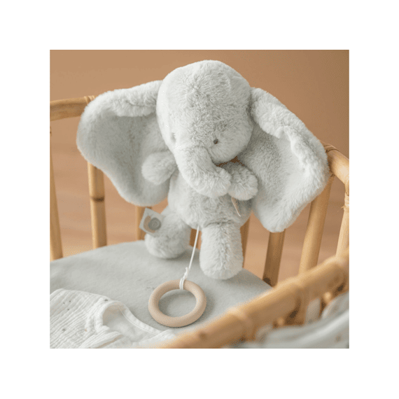 Nattou Loulou Muziekknuffel Olifant Lindegroen