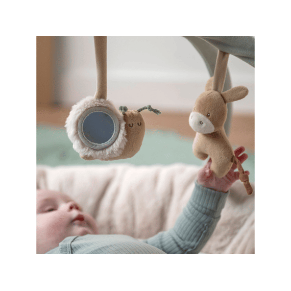 Nattou Loulou Speeltapijtpoef Rond Met Bogen