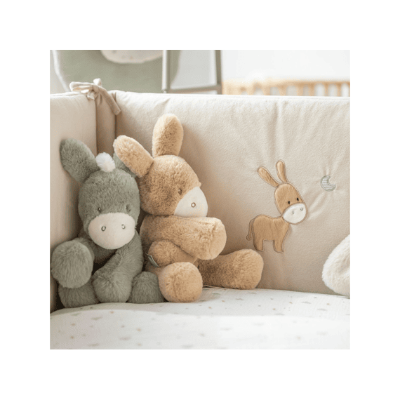 Nattou Loulou Bedbumper Velours Zand