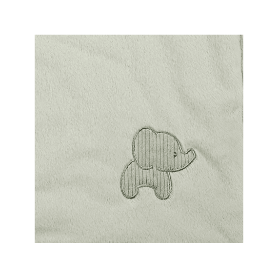 Nattou Loulou Deken Wieg Olifant 75x100cm Lindegroen
