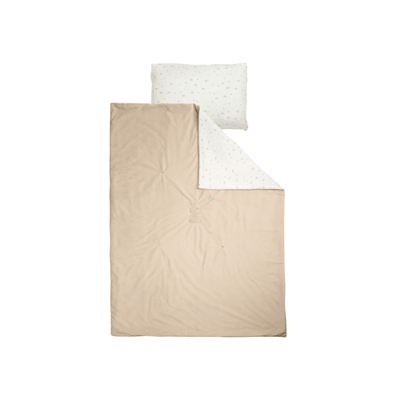 Nattou Loulou Dekbedovertrek Bed 100x140cm Velours/tetra Katoen