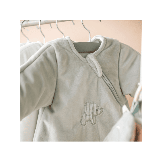 Nattou Loulou Slaapzak 60cm Velours Lindegroen Met Mouwen Tog 2.5