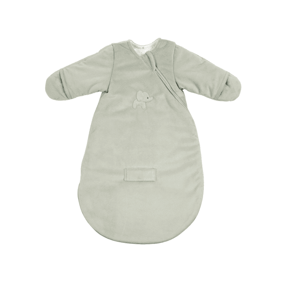 Nattou Loulou Slaapzak 60cm Velours Lindegroen Met Mouwen Tog 2.5
