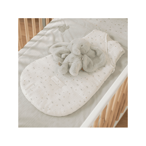 Nattou Loulou Slaapzak 70cm Tetra Katoen Tog 2 Ecru