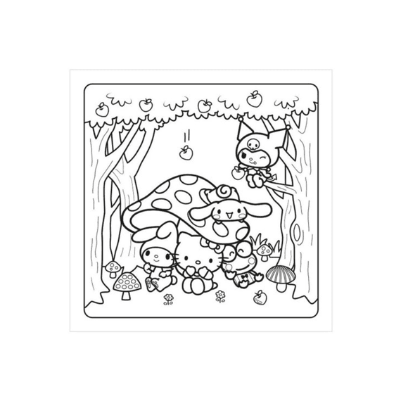 Kleurboek Cuty & Cozy Hello Kitty And Friends