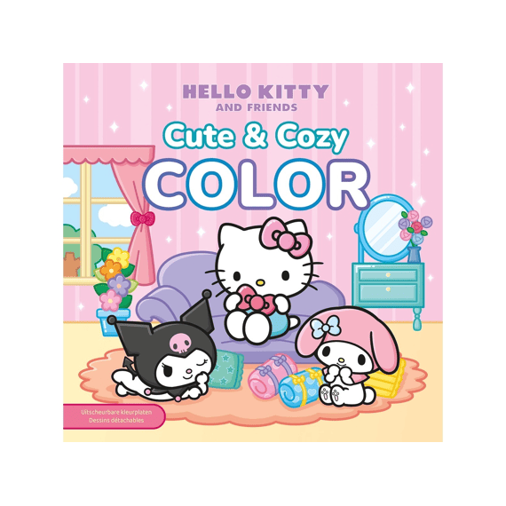 Kleurboek Cuty & Cozy Hello Kitty And Friends