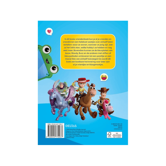 Vriendenboek Disney Toy Story 5