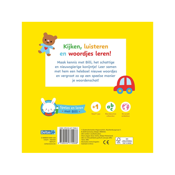 Spelen En Leren Met Billi Mijn Allereerste Woordenboek